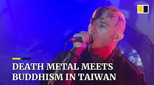 Buddhist death metal band delivers enlightenment with headbanging beats in Taiwan